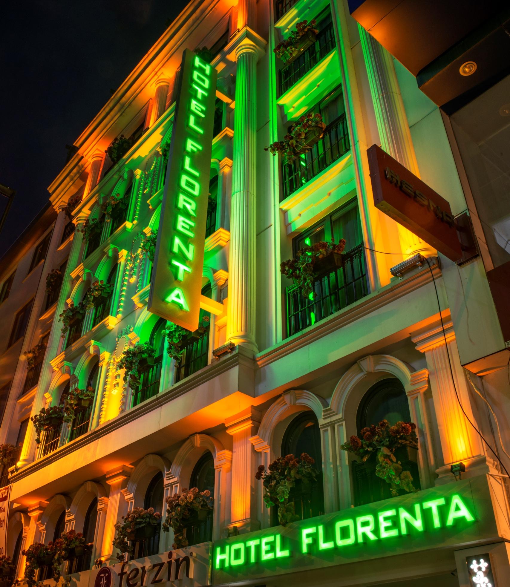 Florenta Hotel Istanboel Buitenkant foto